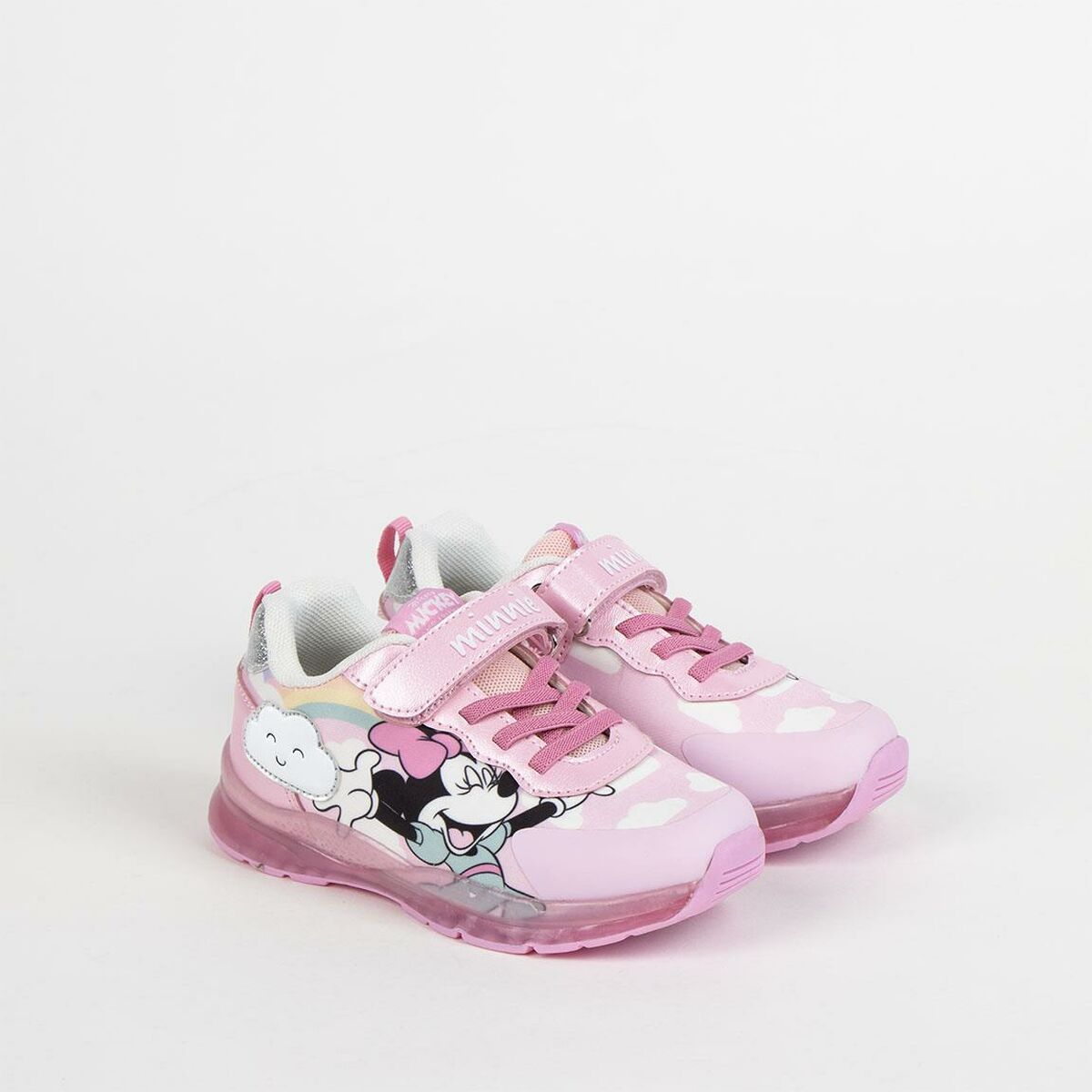 LED sportcipő Minnie Mouse Rózsaszín